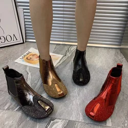 Winter Women Boots Waterproof Snow Boots Antislip Warm Fur Fashion Women Shoes Plus Size Casual Flat Boots Autumn Boots