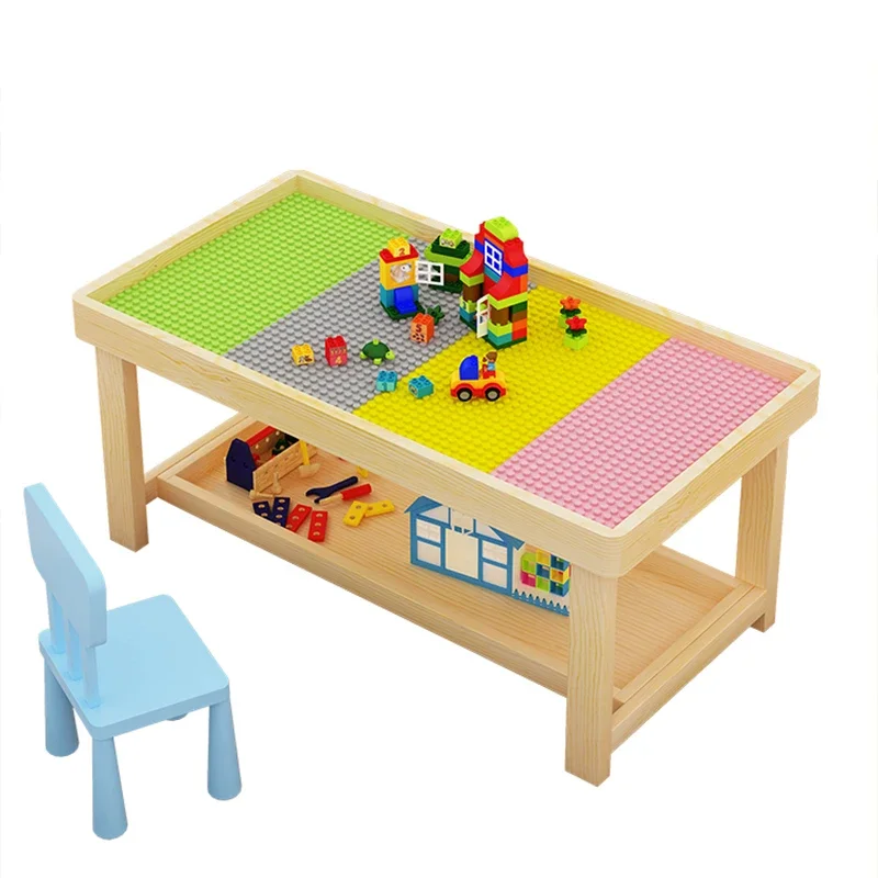 intellectual development brain large particle building block puzzle assembly building block toys
