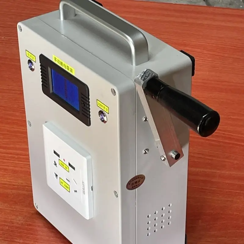 Multifunctional Hand Generator Portable Power Supply High Power 220V 500W Output