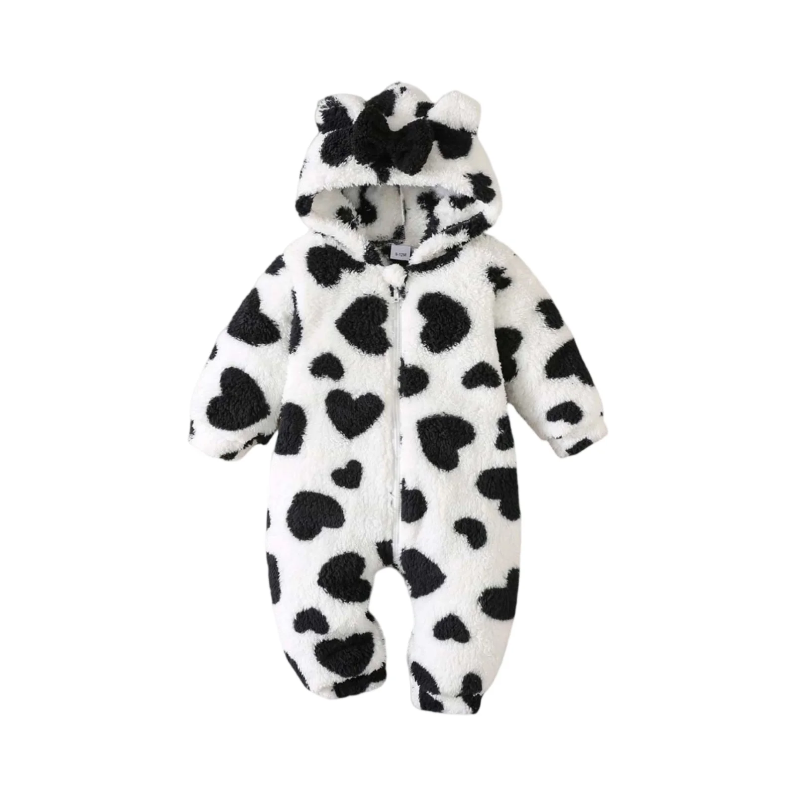 

Newborn Boys and Girls Cute Cartoon Simple Casual Versatile Jumpsuit Hooded Jumpsuit Kids Long Sleeve Bodysuit 아기 옷 2025