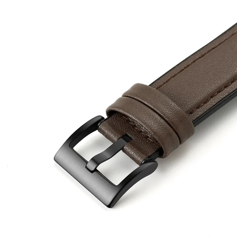 Band Leather Bracelet for Redmi watch 4 Wrist Strap for Xiaomi Mi band 8 pro watchband Smart watch Sports Strap Accessoeies image 3
