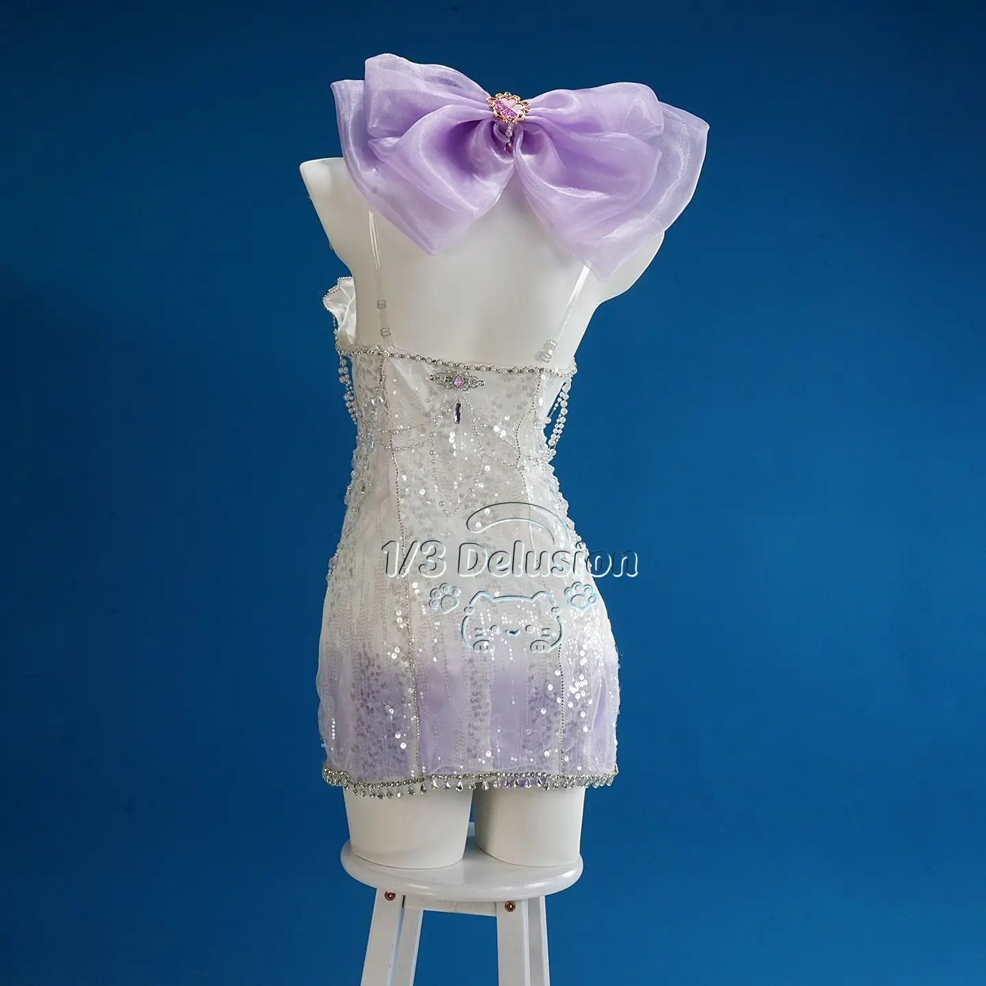 

Naraka Bladepoint Yu Linglong Cosplay Costume Anime Party Uniform Play Role Clothes 1/3 Delusion