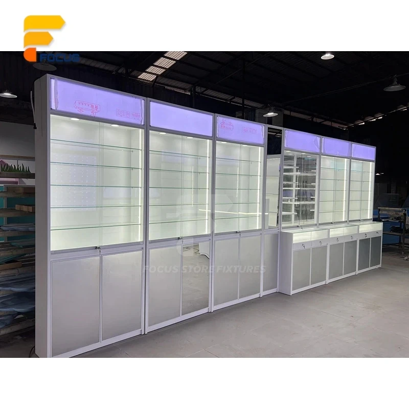 custom.Latest design retail storeLEDDisplay screen suppliers, retail eyewear display furniture