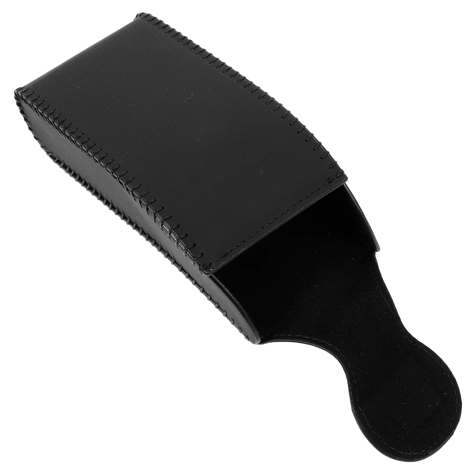 

Stylish Car Sun Visor Sunglasses Holder PU Iron Material Compact Lightweight Eyeglasses Organizer Accessory