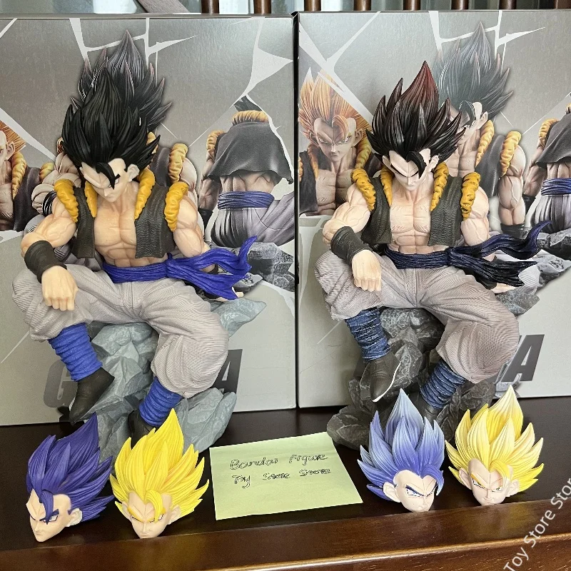

22,5 см аниме Dragon Ball фигурки триглавая поза сидения Wink Gogeta фигурка статуя модель куклы аниме периферийные устройства подарок