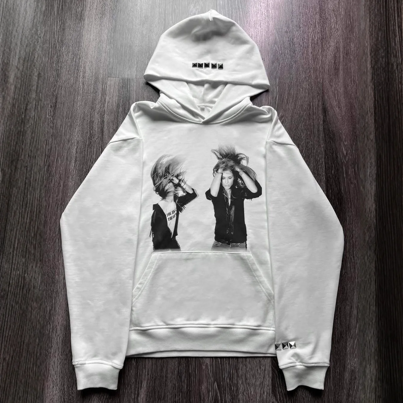 Herfst Winter Sweatshirt met capuchon Pullover Gothic Gedrukt Loszittende Straat Hoodie Casual Comfortabele Kleding