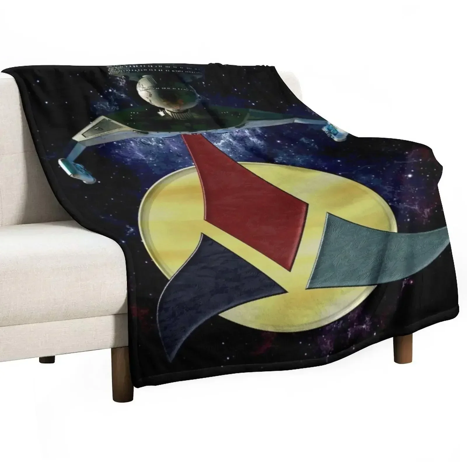 KLINGON HEART OF VIRTUE Throw Blanket Luxury Brand Shaggy For Decorative Sofa for sofa warm winter Tourist Blankets
