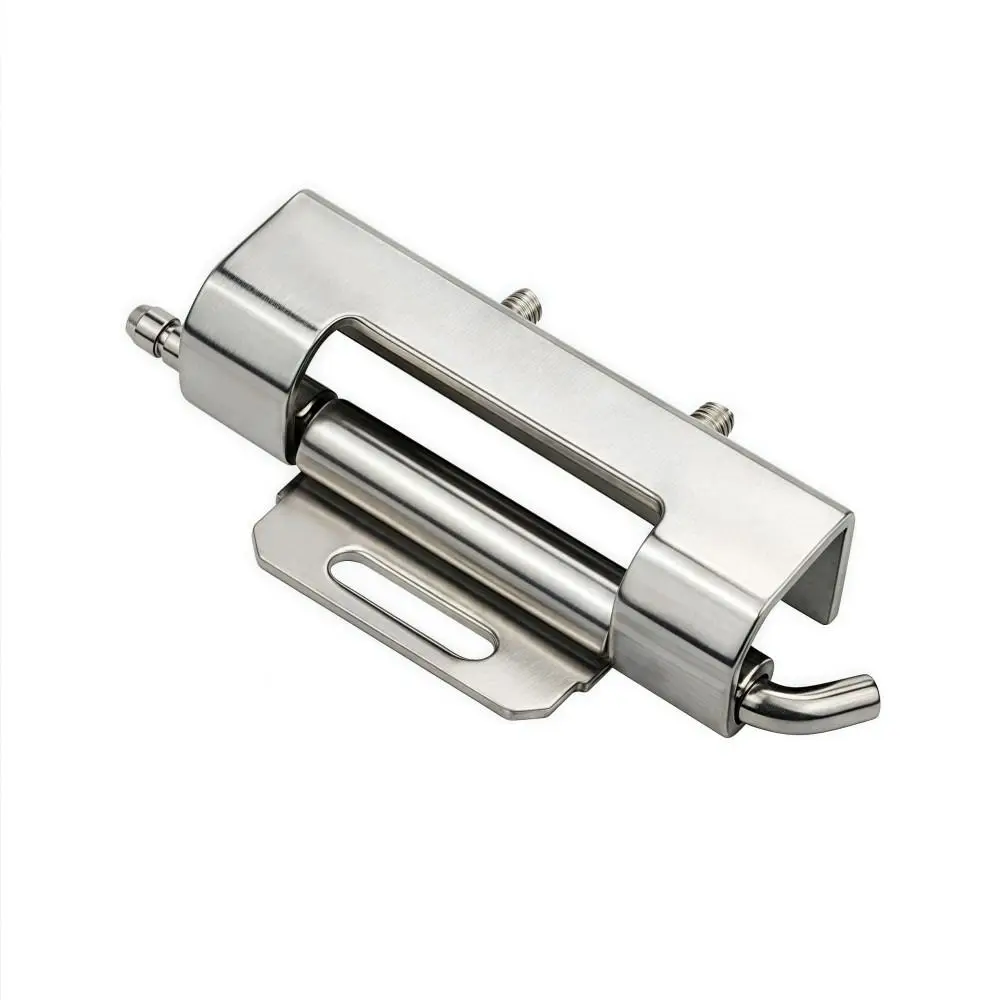 304 Stainless Steel CL060 Cabinet Door Hinge Spiral Type Detachable Power Distribution Cabinet Hinge Sturdy Hidden
