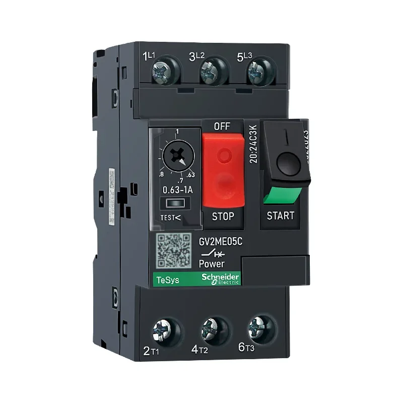 Schneider Motor Protection Circuit Breaker GV2ME01C-32C Motor Start Starter Three-Phase Motor Overload Short Circuit Protection