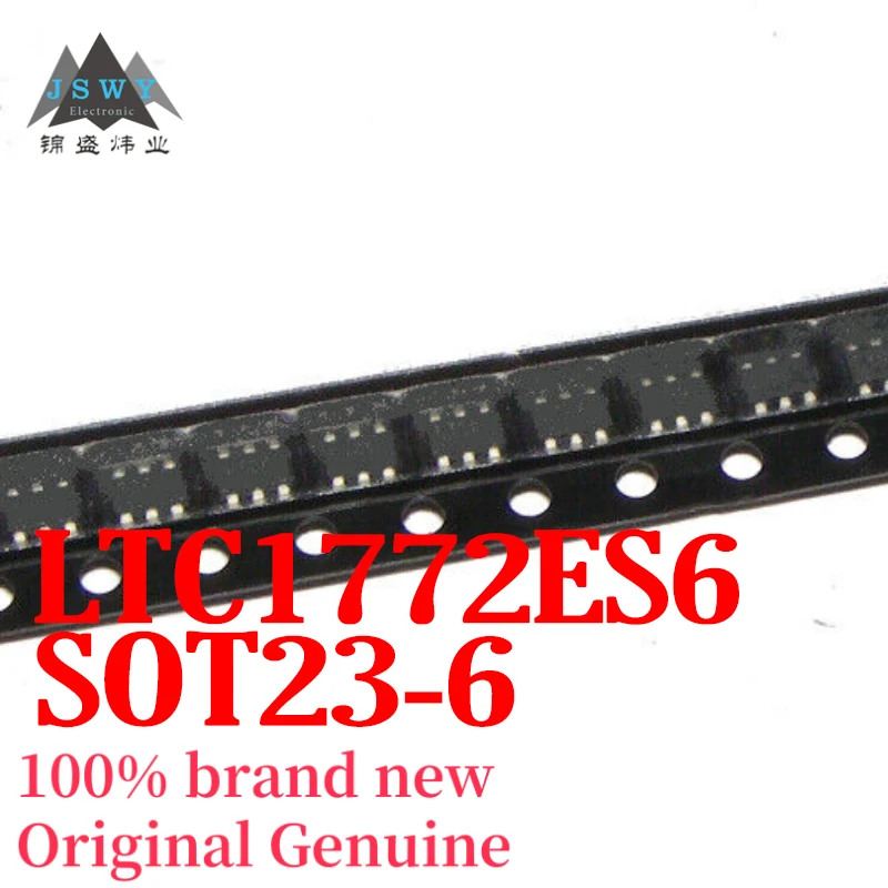 

(5/50 pieces) LTC1772ES6 LTC1772 silkscreened LTIM SOT23-6 DC-DC voltage regulator, original and genuine product, free shipping.