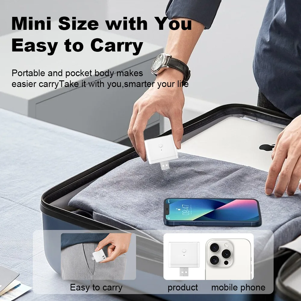 Tuya Smart WiFi Zigbee Micro 2 USB Adaptor Switch 5V Mini USB Power Adaptor Smart Life APP Control Via Alexa Google