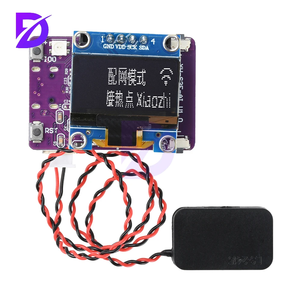 

MINI ESP32-S3-N16R8 Development Board Xiaozhi Ai Voice Dialogue Robot Module With 0.96-Inch Oled Screen Type C