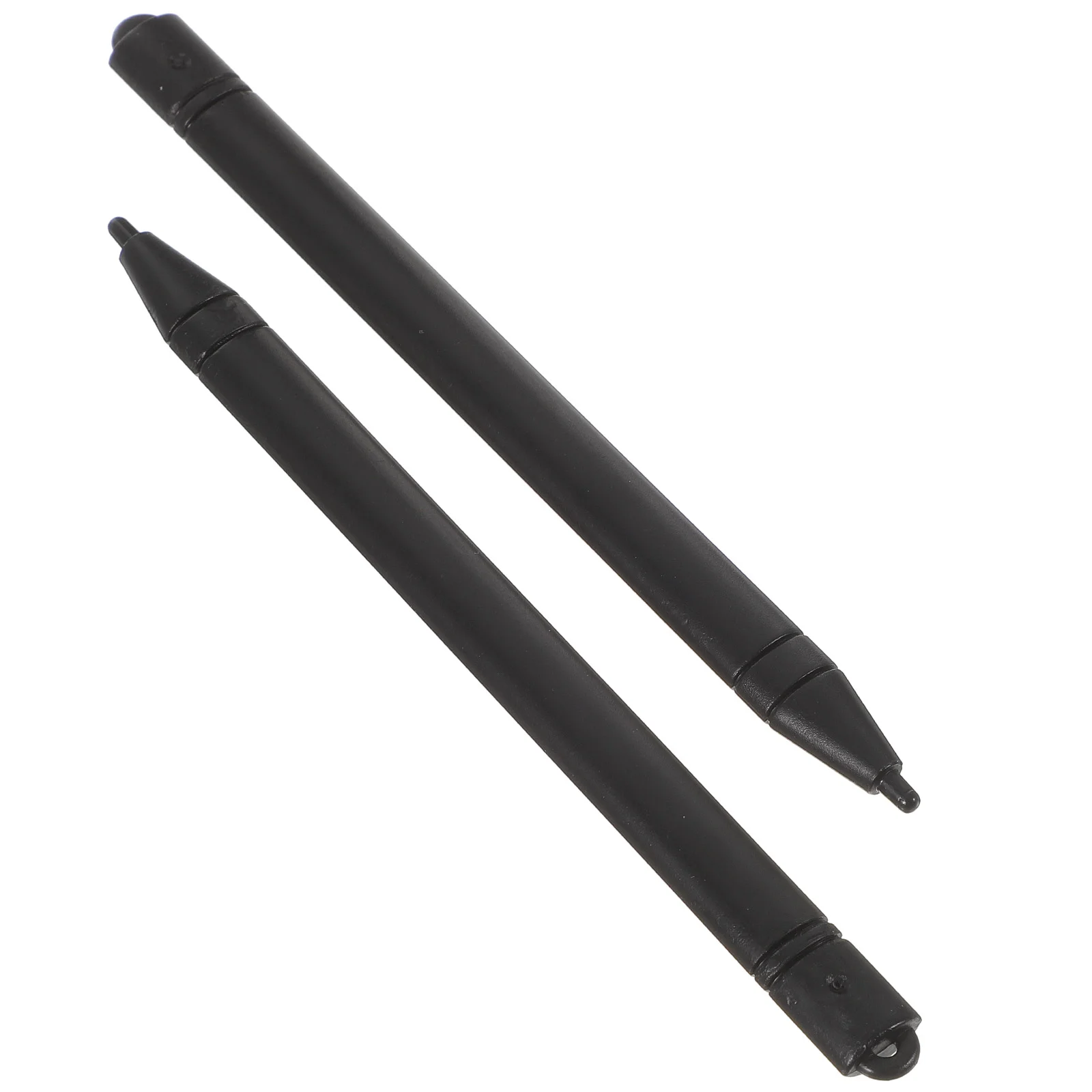 2 Pcs Universal LCD Tablets Pen Digital Stylus Painting Pen for Magazine Editing Drawing Design (Black)