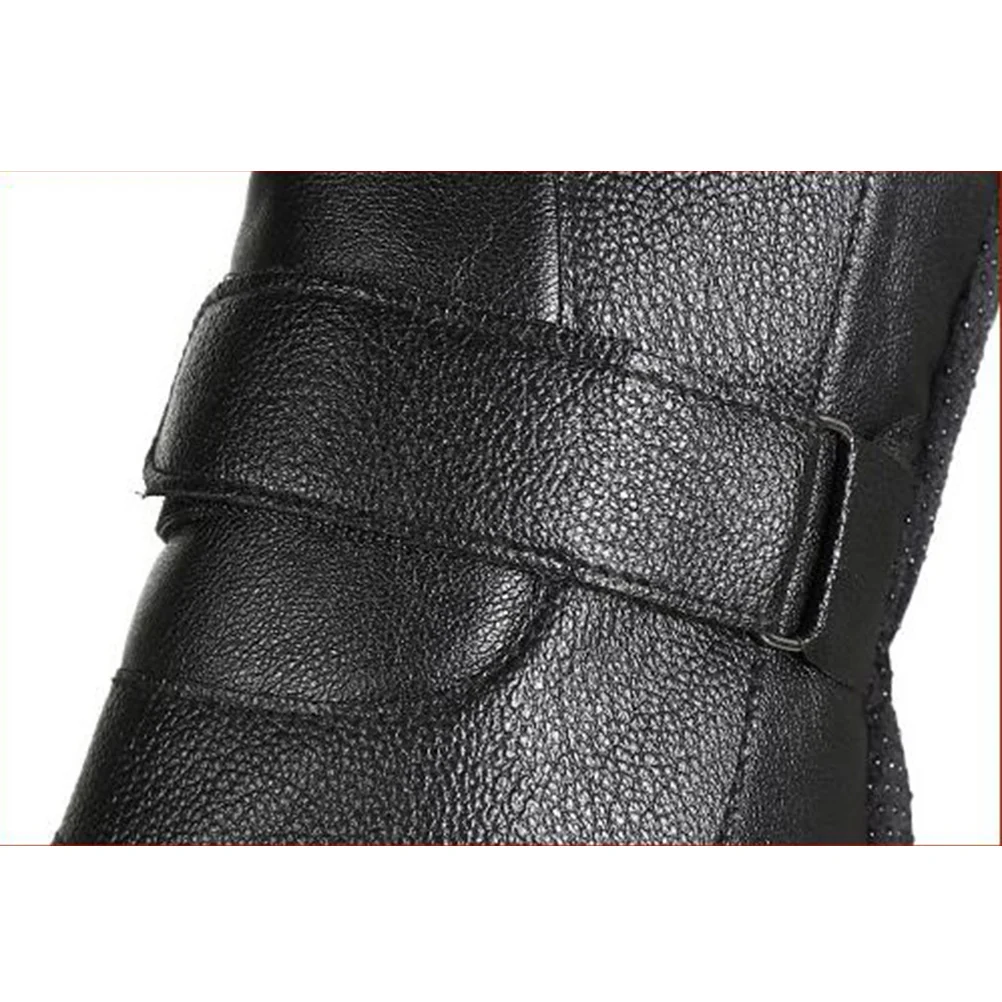 

1Pair Windproof Motorcycle Gloves Thicken PU Warm Winter Outdoor Cycling Climbing Riding Sports Gloves Black