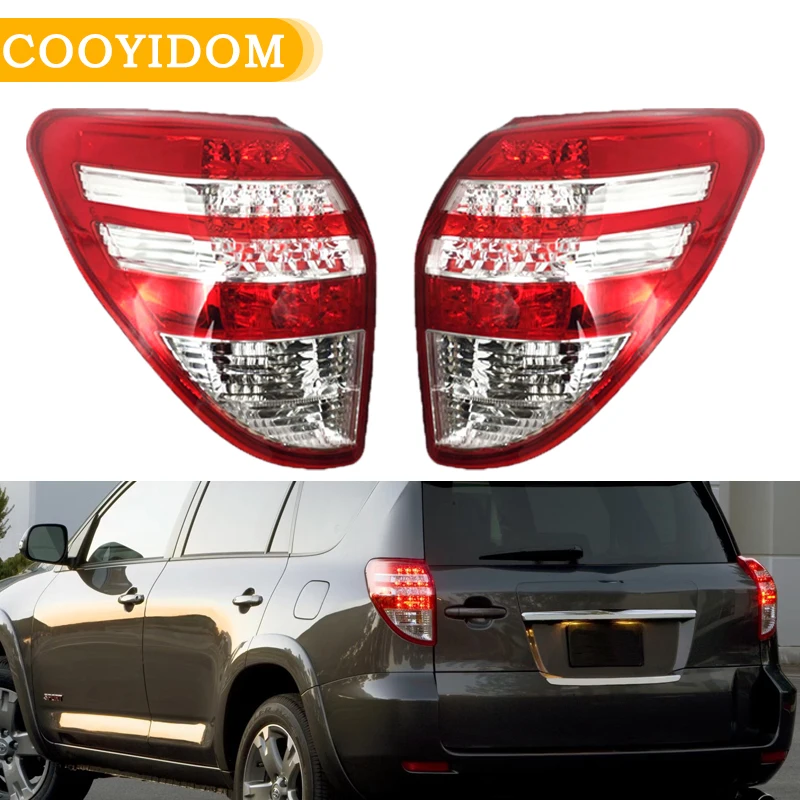 

For Toyota RAV4 2009 2010 2011 2012 Car Rear Tail Light Brake Lamp Turn Signal Warning Bumper Light Auto Accessories No Bulb