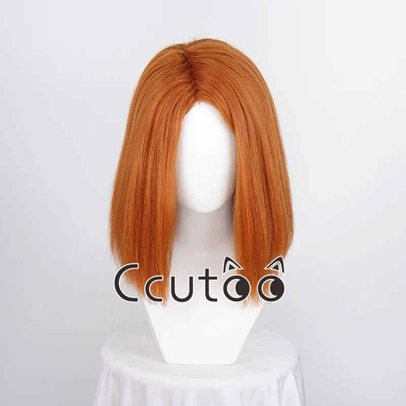 Peluca de cosplay de Chucky, pelucas de disfraz de cosplay resistentes al calor de la novia de Chucky, pelo sintético para juego infantil