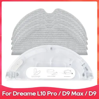 Kompatybilny z ( Dreame D9 / D9 Max / D9 Pro / L10 Pro / Trouver Robot LDS Vacuum Finder ) Zbiornik na wodę, szmatka do mopa, akcesoria, części zamienne