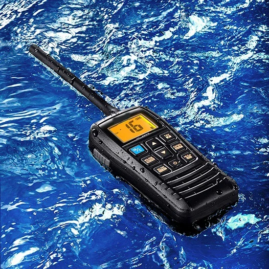 เครื่องส่งรับ VHF วิทยุเรือลอย IPX7ทะเล IC-M37สื่อสาร IC-M36 IC-M25