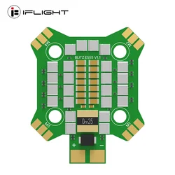 IFlight BLITZ Mini E55R / E55S BLHeli32 2-6S ESC DShot150/300/600/MultiShot/OneShot 20x20mm dla RC FPV Freestyle Racing Drone