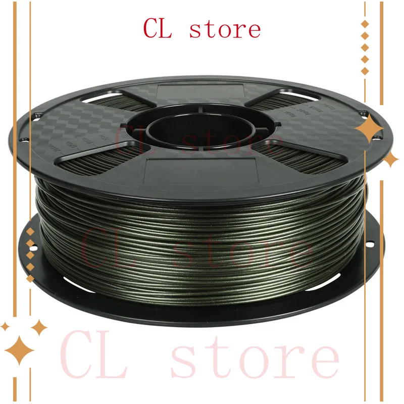 

Carbon Fiber PETG Filament 1.75mm 1KG PETG CF Plastic for 3d printer 2.2LBS Compatible with Bambulab Refill Filament