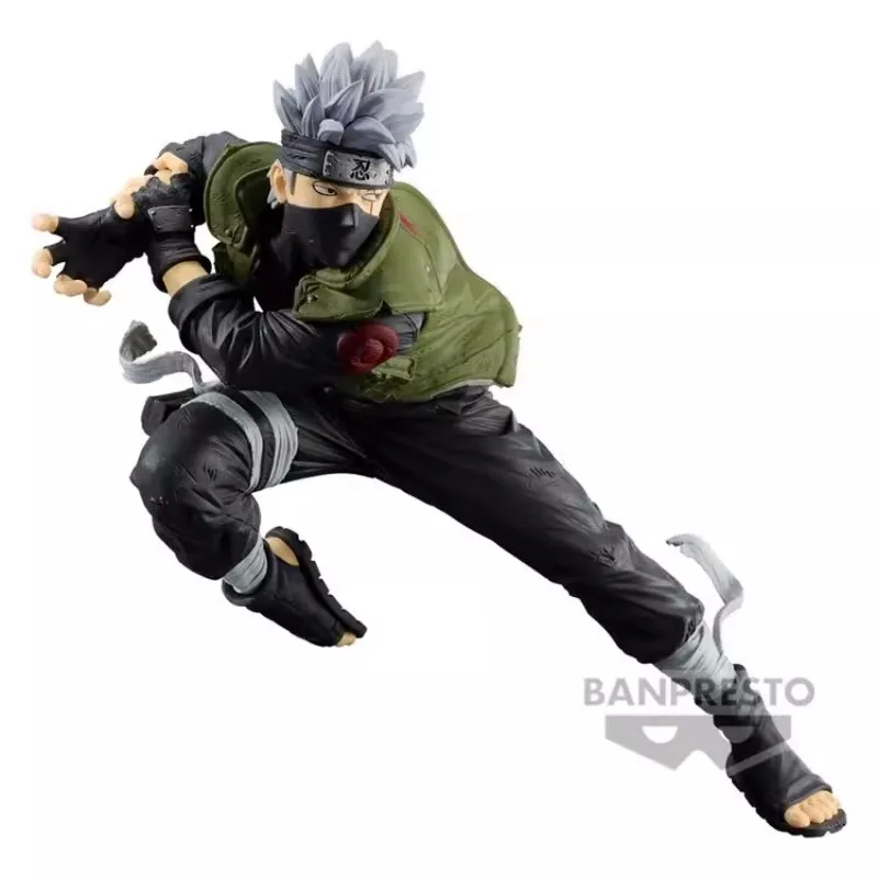 Bandai Good Smile Original NARUTO Anime Figure Hatake Kakashi Action Figure Toys for Boys Girls Children Birthday Gifts