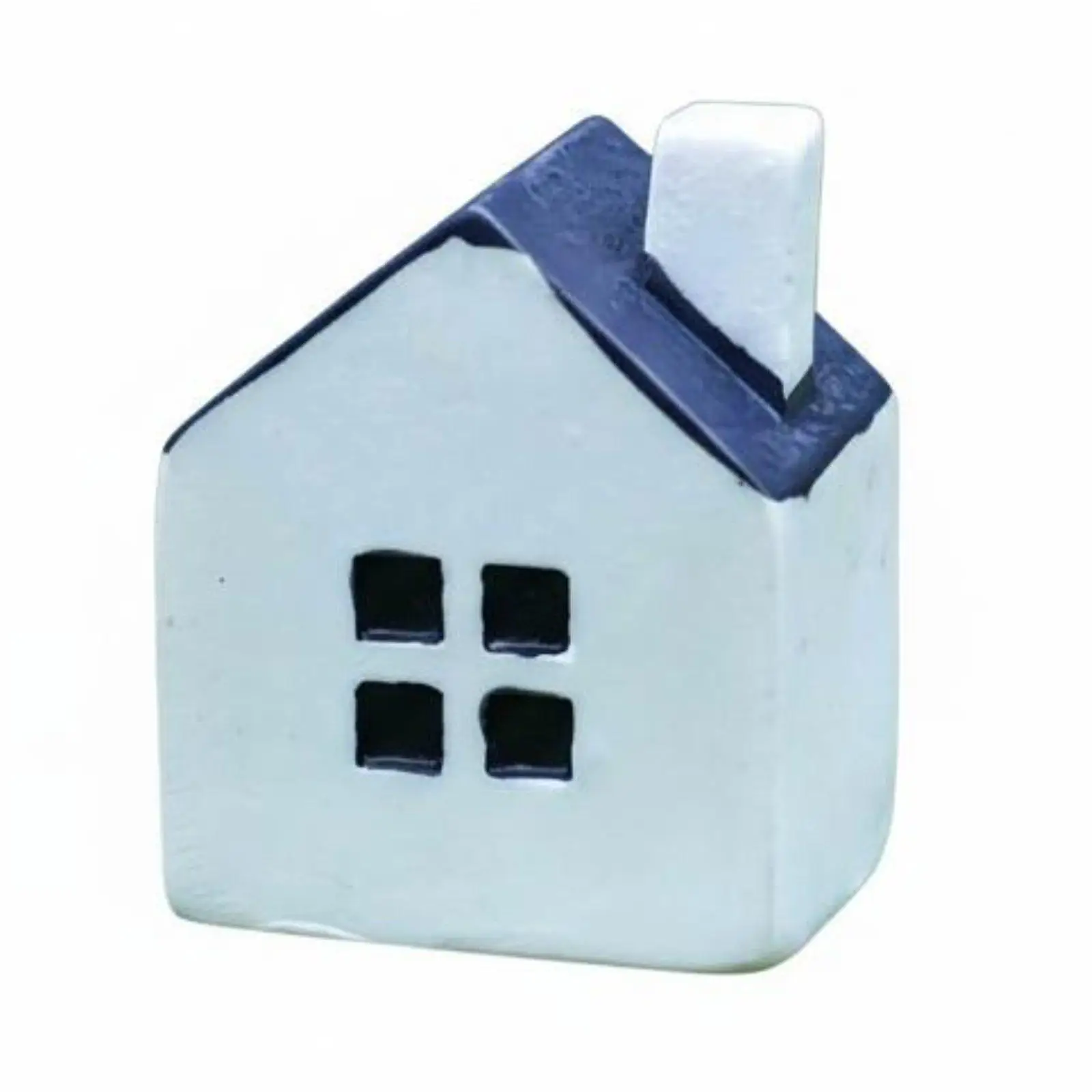 Craft House Miniature Rustic Building Sculpture Japanese Style for Desktop Decoration and Garden Design