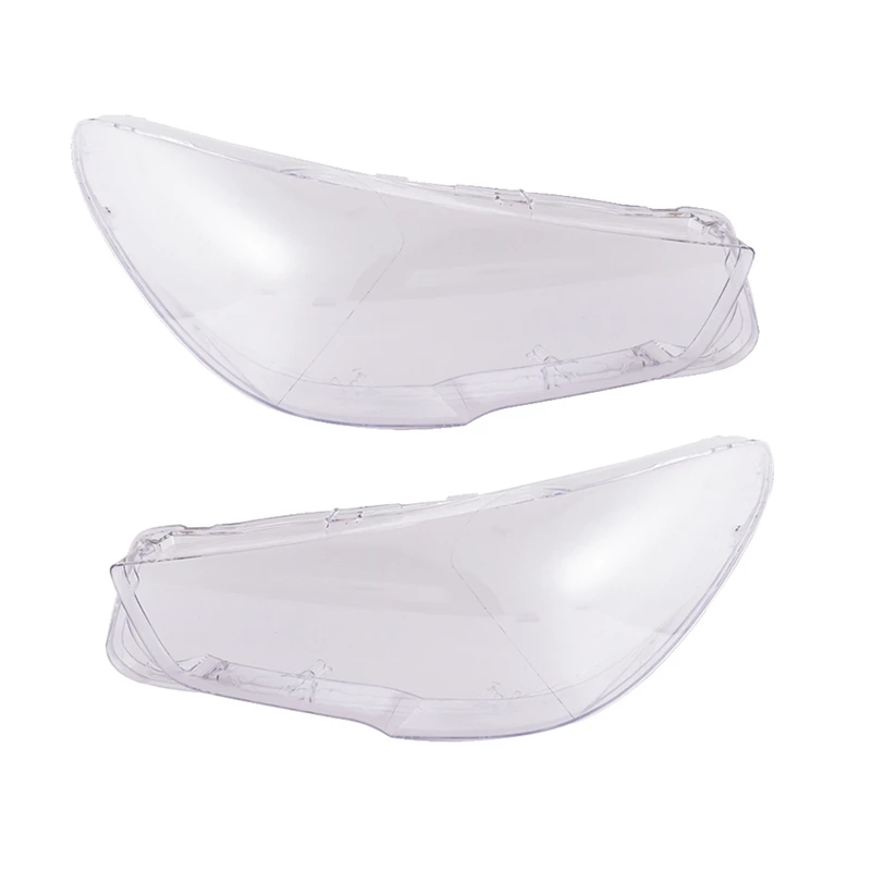 

For BMW F07 5 Series GT Pair Car Headlight Cover Transparent Lampshade Shell (Left + Right )