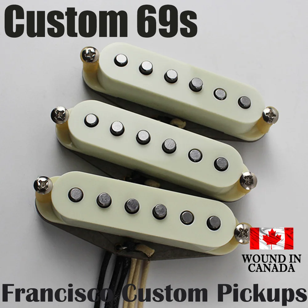 ST Electric Guitar Pickups  69s  Hand-made Alnico V SSS Porcelain Stl High-quality Copper Wire Winding Process
