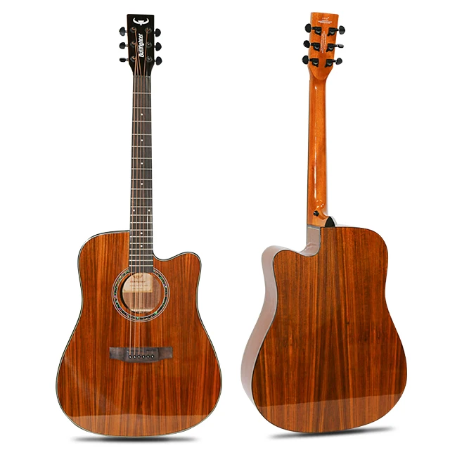 Bullfighter D4118 41-Inch Acoustic Guitar Cutaway OEM Design Rosewood Back/Side For Beginners Wholesale Service Available
