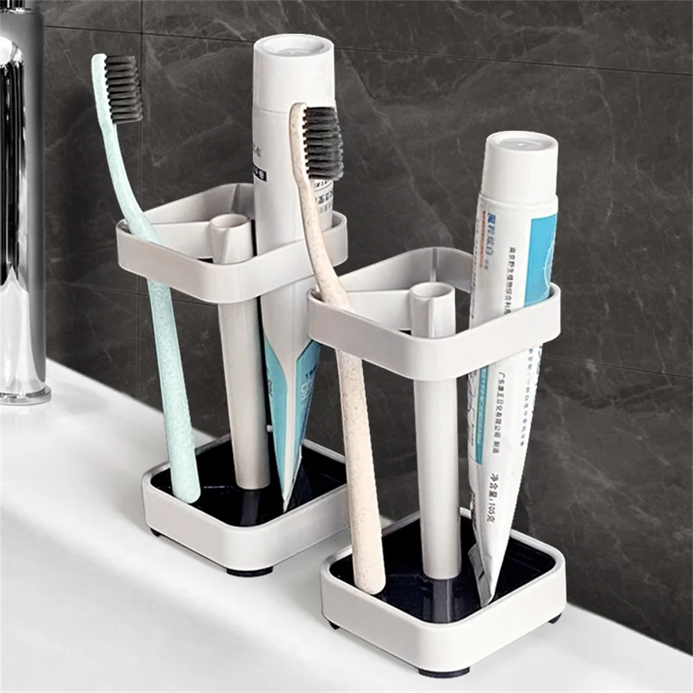 Bathroom Organizer Multifunctional Dustproof Fashionable Best Seller Household Popular Choice Toothpaste Toothbrush Box Cup