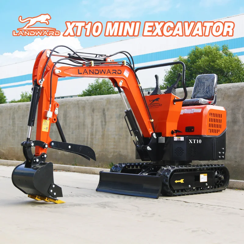 

Wholesale 1000kg Home Euro 5 Mini Digger China Hot Sale CE/EPA Hydraulic Crawler Excavator 1 Ton Small Trencher Price Customized