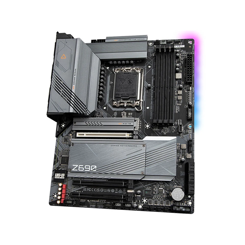 GA Z690 GAMING X For Gigabyte LGA 1700 DDR5 128GB PCI-E 5.0 ATX Desktop Motherboard DIY Brand