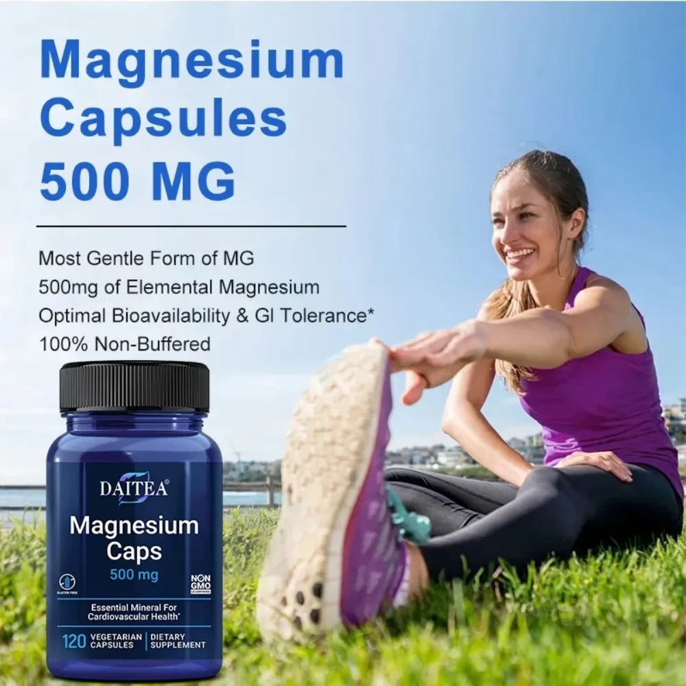 Magnesium Complex - Promote Bone, Muscle & Heart, Sleep Support, Muscle Relaxation, Stress & Anxiety Relief