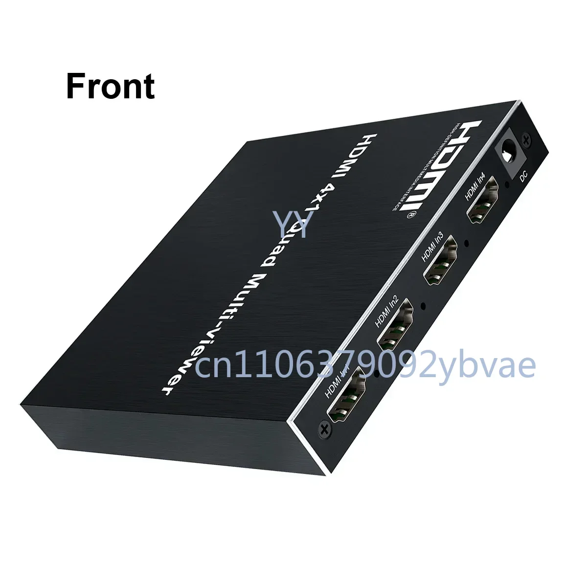 4k HDMI Quad Multi-viewer 1080P 60Hz 4 Channel Split Screen HDMI Switch 4x1 Multiviewer for PS4 Camera Laptop PC To TV Monitor