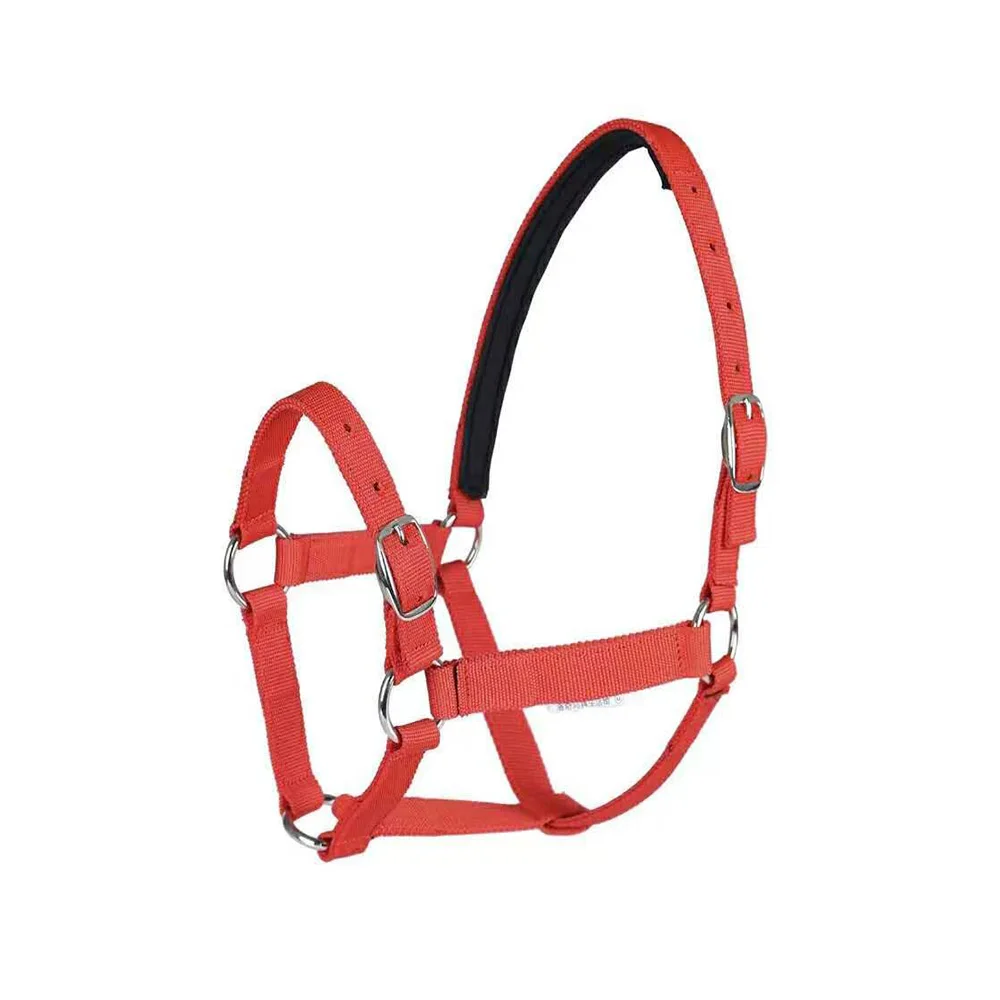 Equestrian Harness Horse Riding Products Equestrian Headstall Nylon Horse Racing Halter