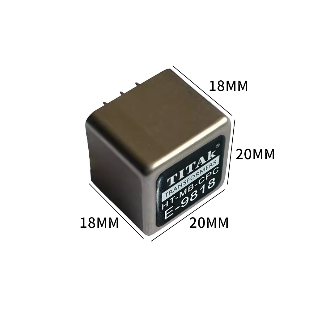 TITAK Symmetrischer und unsymmetrischer Konvertierungs-Audio-Isolator, Permalloy-Audio-Isolationstransformator 600:600 20Hz-20KHz Audio-Isolierung – Detail 9