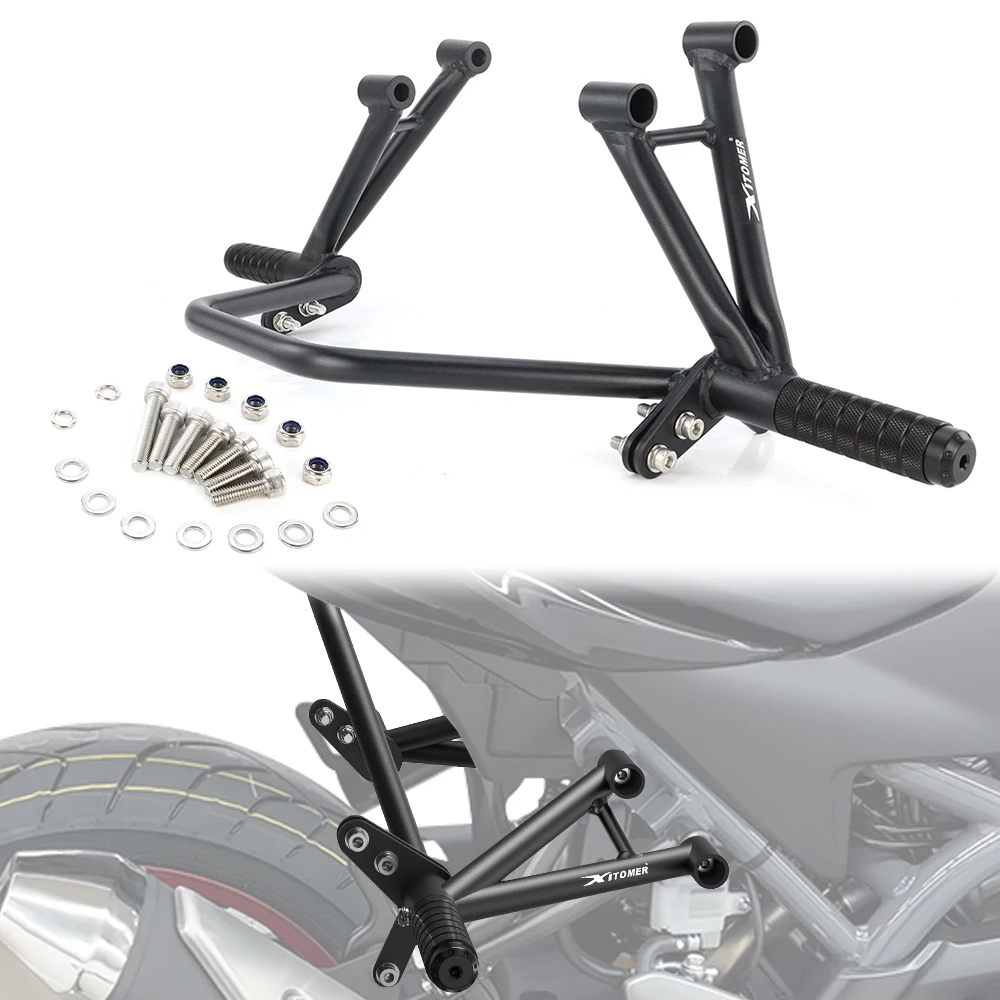 

Motorcycle For Suzuki SV650 2017-2025 SV 650 Steel subcage Footrests Subcage Passenger Peg Guard peg support Stunt step plate
