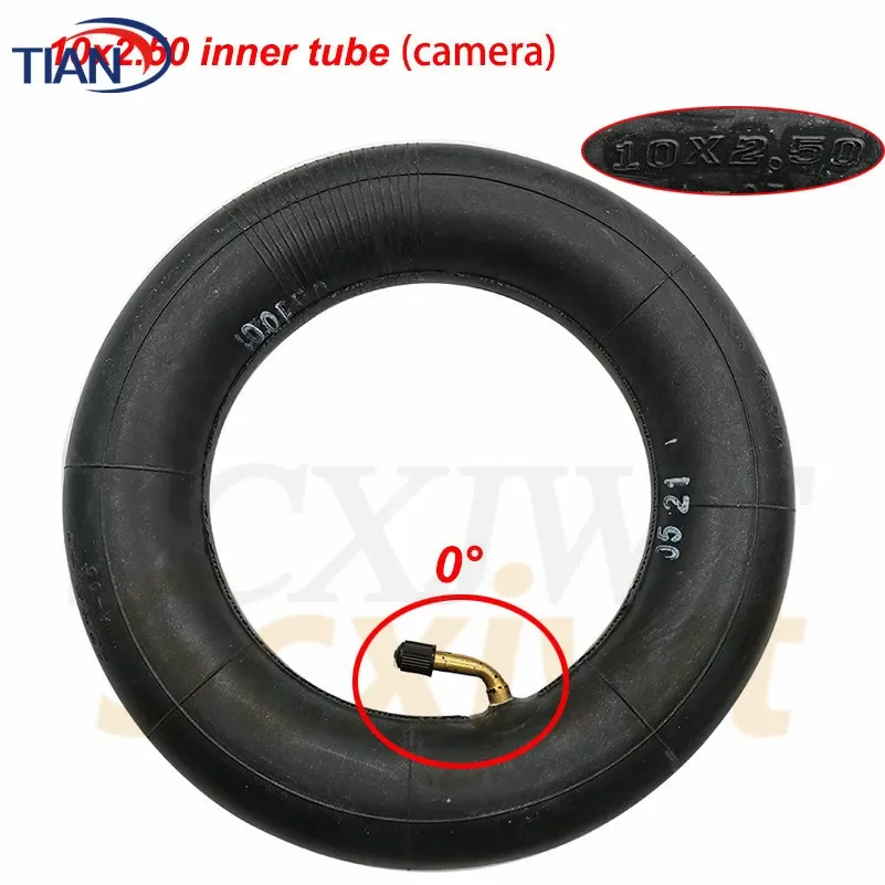 10x2.125 Butyl Rubber Inner Tube 10x2 10x2.50 Inner Tire 9x2.50 Inner Camera 10x1 1/4 for Electric Scooter Balance Car Parts