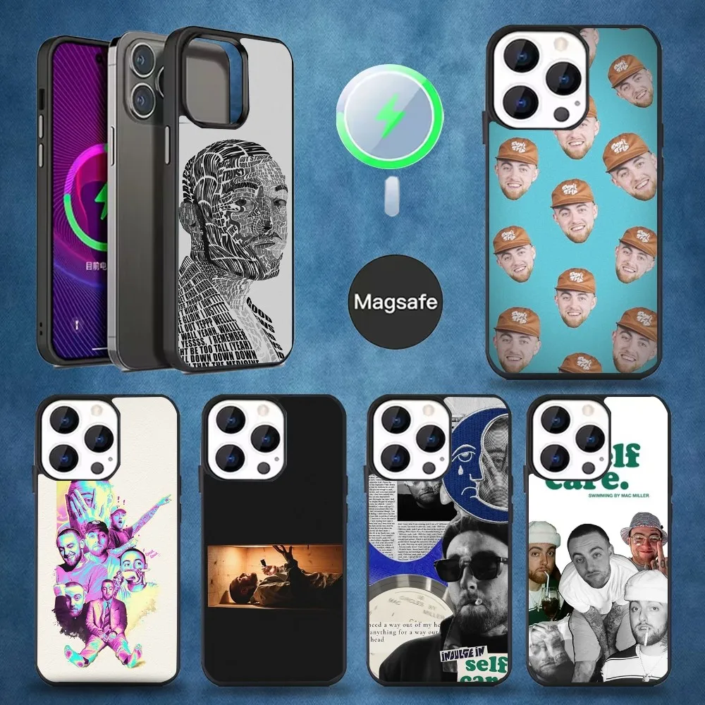

Singer M-Mac M-Miller Phone Case For iPhone 16,15,14,13,12,11,Pro,Max,Plus,Mini,Magsafe,Magnetic Wireless Charging Case