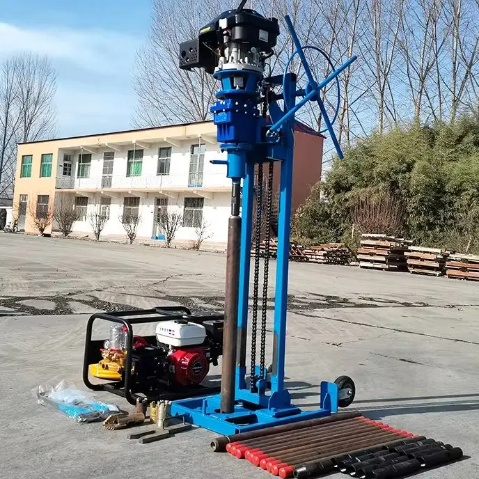 

Customized Concrete core drilling rigs are powered by petrol diesel electric Sampling drilling rig