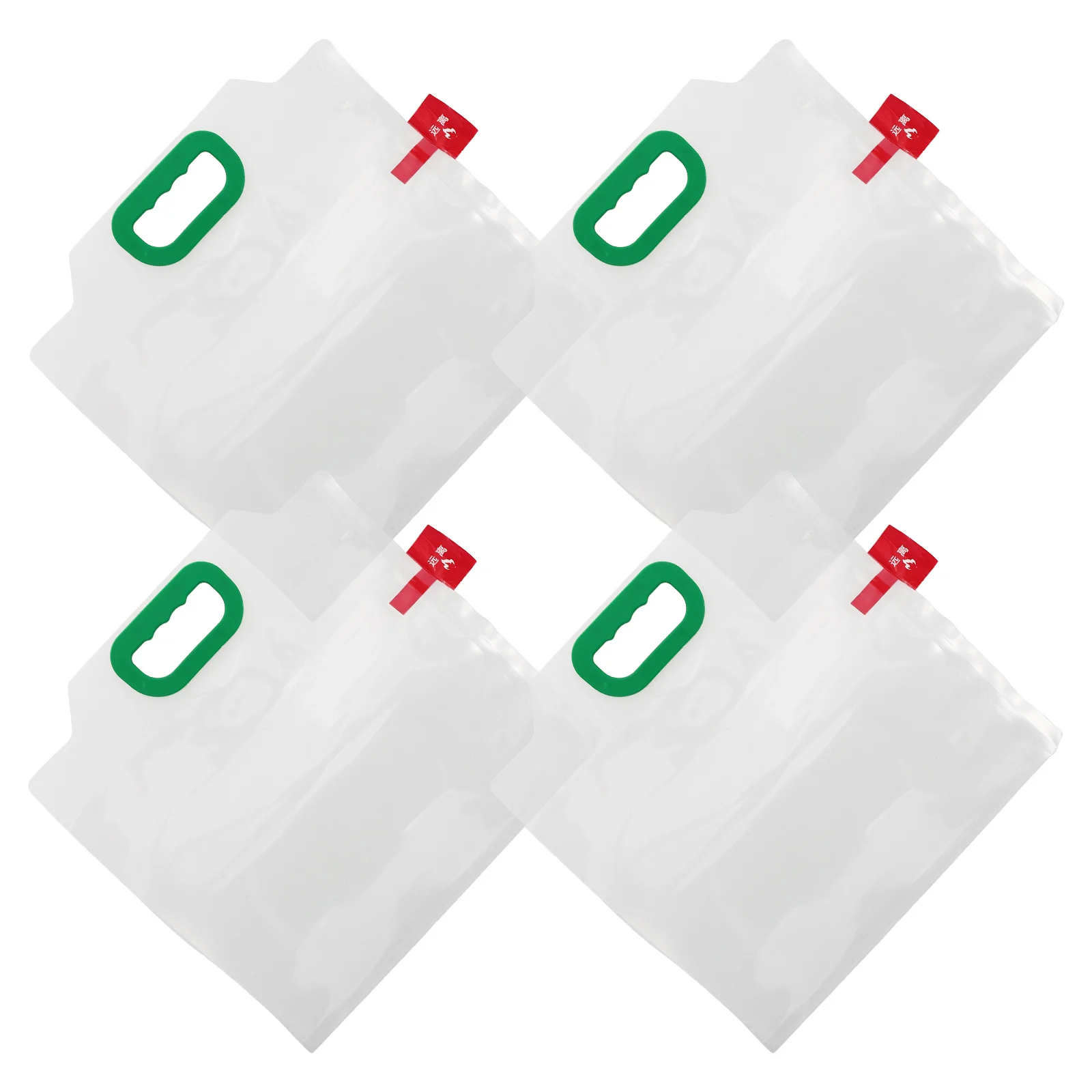 

4 Pcs Fish Fry Transport Bag Portable Oxygen Moving Handling Seafood Hauling Pe Delivery Shipping Travel Keeping