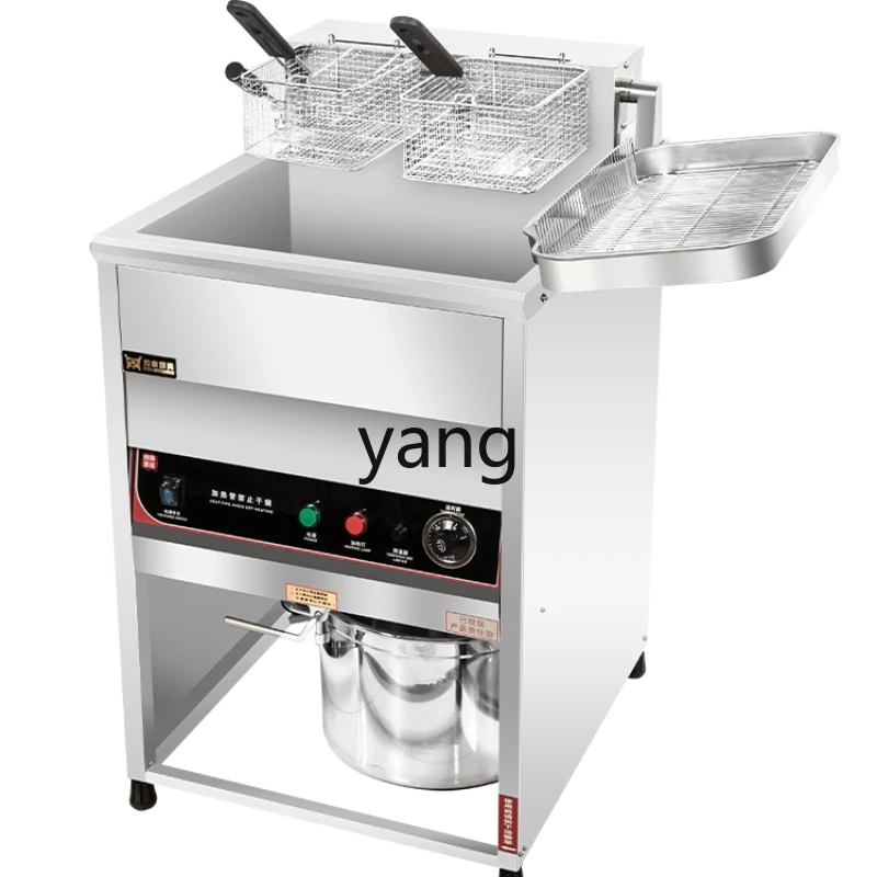 

L'm'm Commercial Deep Frying Pan Flip Fried Chicken Stove Liquefied Gas Fried String Machine