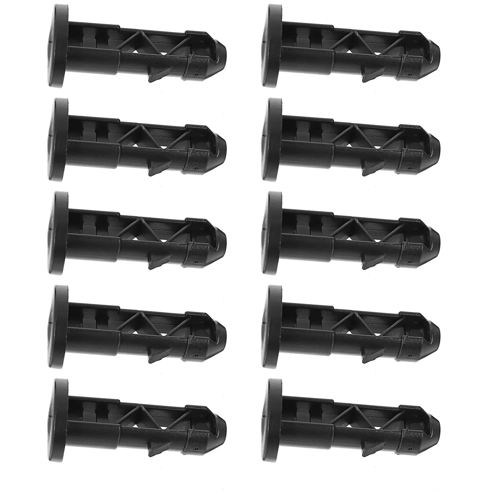 

10Pcs Dustbin Lid Plug Pins Plastic Trash Can Cover Link Bolts for Chemical Buckets Secure Fit Replacement Buckles Trashcan