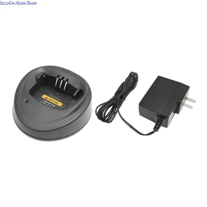 D0UA Двухчастотный настольный настольный настольный настольный зарядка Адаптер Адаптер районы Talkie Desktop Chargers для CP200