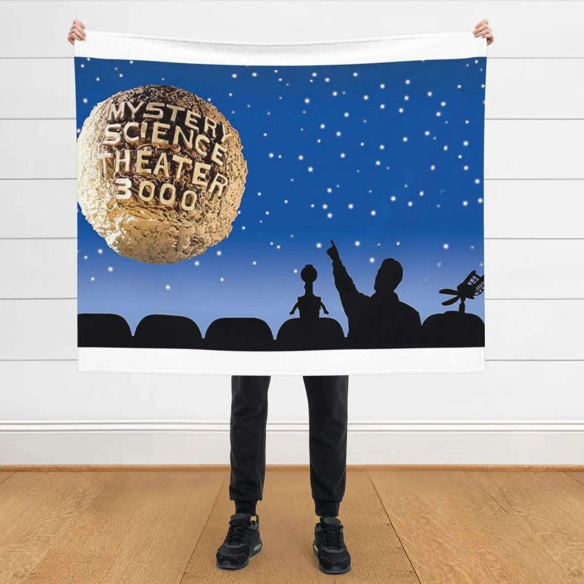 

MST3K - Mystery Science Theater 3000 logo Throw Blanket Cute Beautifuls Thermals For Travel Blankets