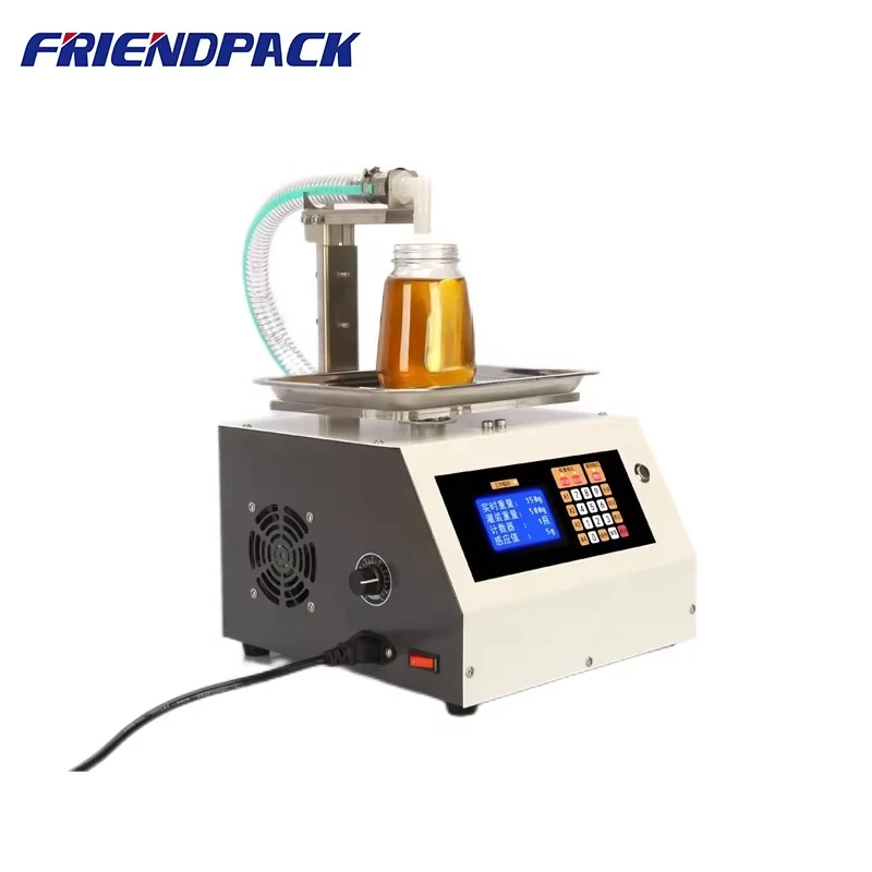 Honey Filling Machine Plastic Pump Check Weight High Viscosity Liquid Filling Machine