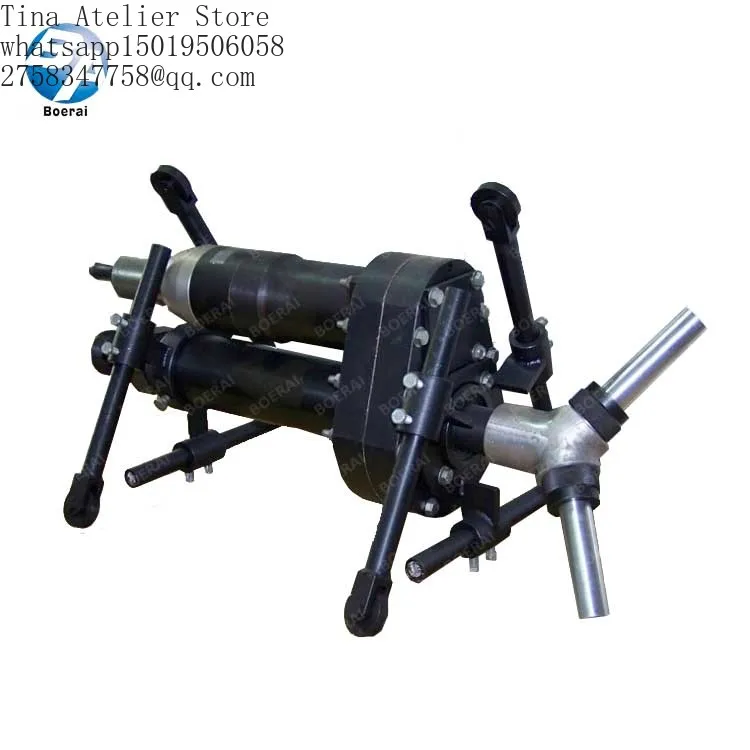 The 300mm-900mm Inner Wall Sandblasting Device of the Pipeline Works with Boron Carbide Large Flow Nozzle