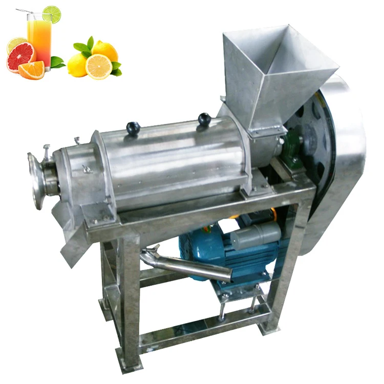 Industrial Automatic Orange Ap ple Juice Extractor Making Ginger Carrot Juicer Machine Fruit Juice Extractor