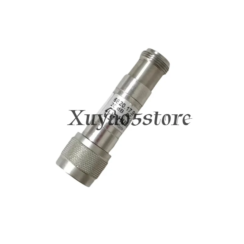 suitable for HUBER + SUHNER 6820.17.B 18GHz 20db 1W N type RF coaxial fixed attenuator （Attention Used, not new）