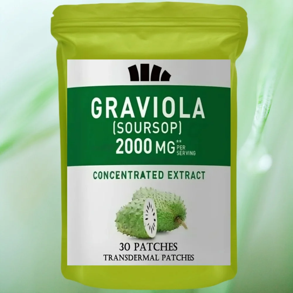 Graviola Soursop Transdermal Patches Immune System Booster - 30 Patches